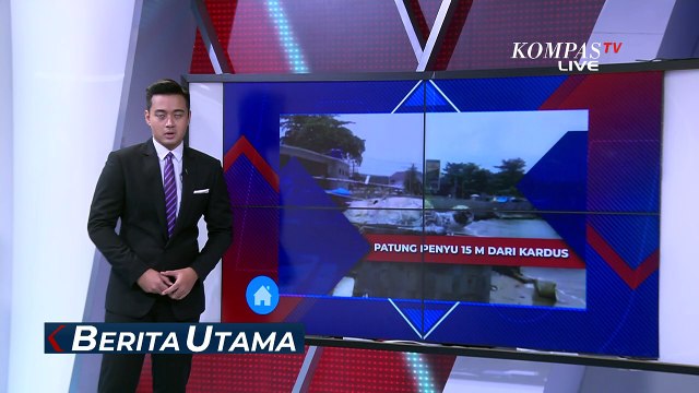 Heboh Patung Penyu Besar di Alun-Alun Gado Bangkong Sukabumi Terbuat dari Kardus dan Bambu