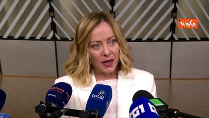 Meloni: "Concetto di difesa ? pi? ampio del solo riarmo"