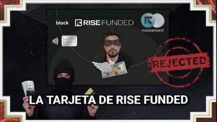 La tarjeta de Rise Funded