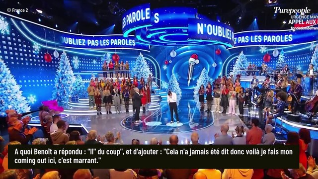 Benoît de N’oubliez pas les paroles revient sur son coming out dans Quelle époque ! : “Je ne pouvais pas laisser passer cela”