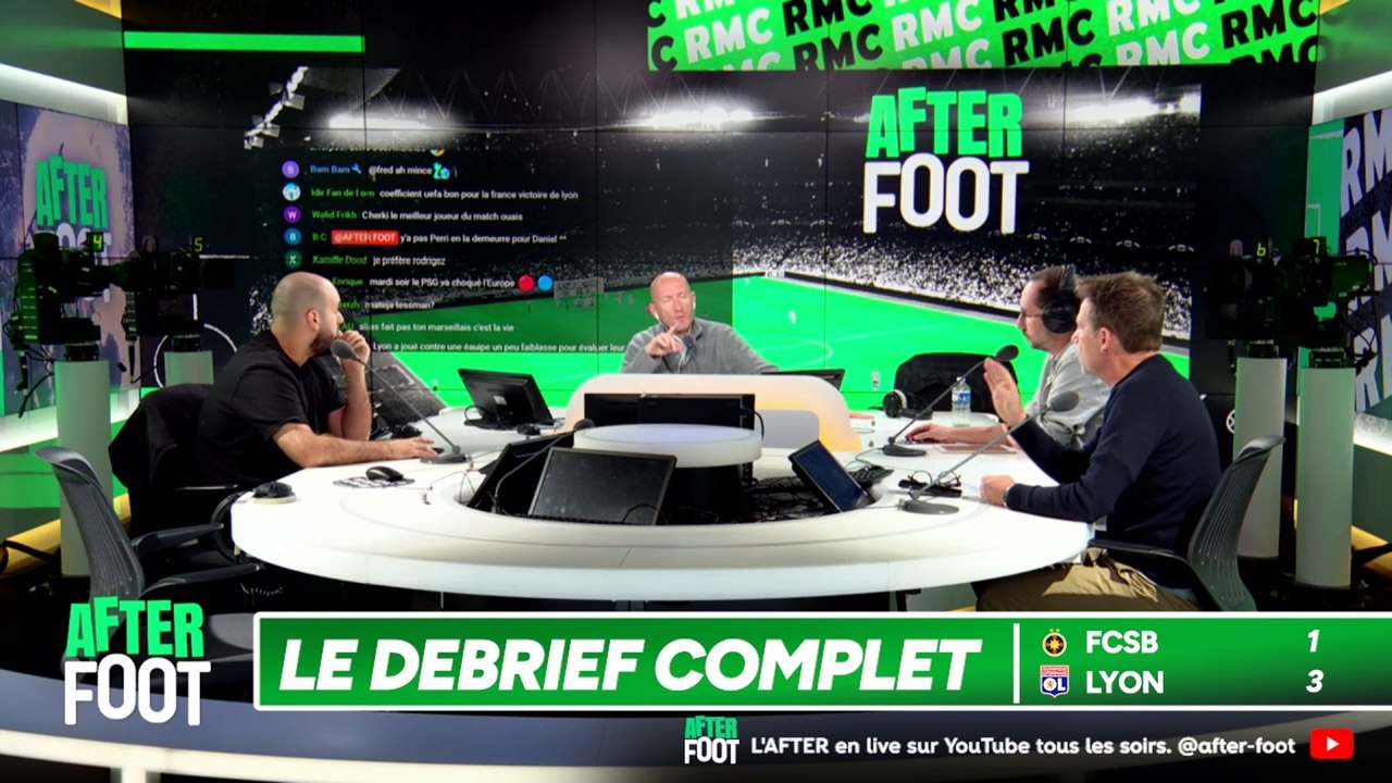 FCSB 1-3 Lyon : Le débrief complet de l'After Foot