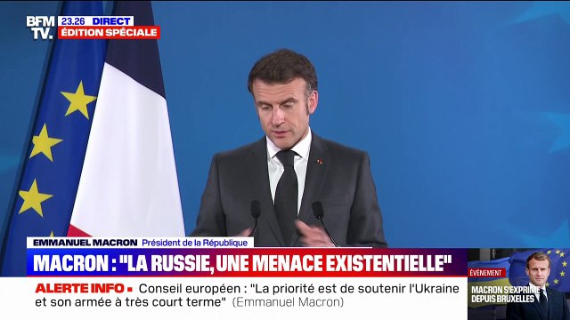 Défense européenne: Emmanuel Macron plaide pour un financement commun aux membres de l'Union européenne