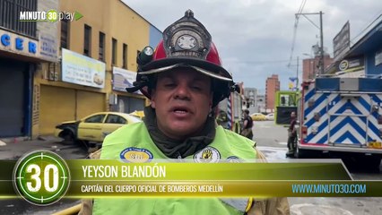 Balance final de atención de incendio estructural en Barrio Triste