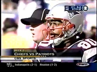 NFL 2002 - Chiefs  @  Patriots - Week 3