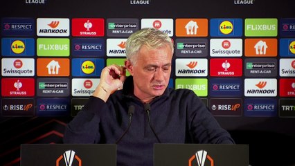 Fenerbahce coach Jose Mourinho on disappointing 3-1 UEL defeat to Rangers