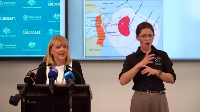 Authorities threaten fines to those acting recklessly as Cyclone Alfred nears