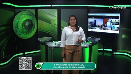 Sonda Athena pousa na Lua – mas, algo pode ter dado errado