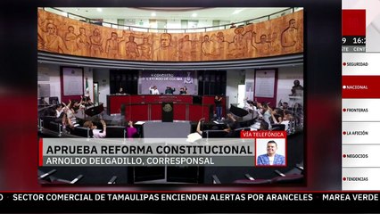 Congreso de Colima aprueba reforma constitucional en materia de no reelección y nepotismo