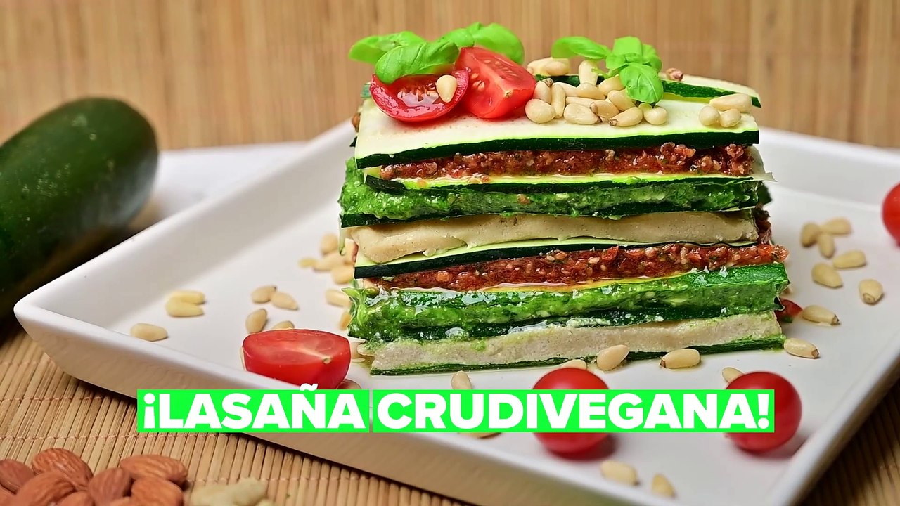 Recetas crudiveganas: ¡lasaña!