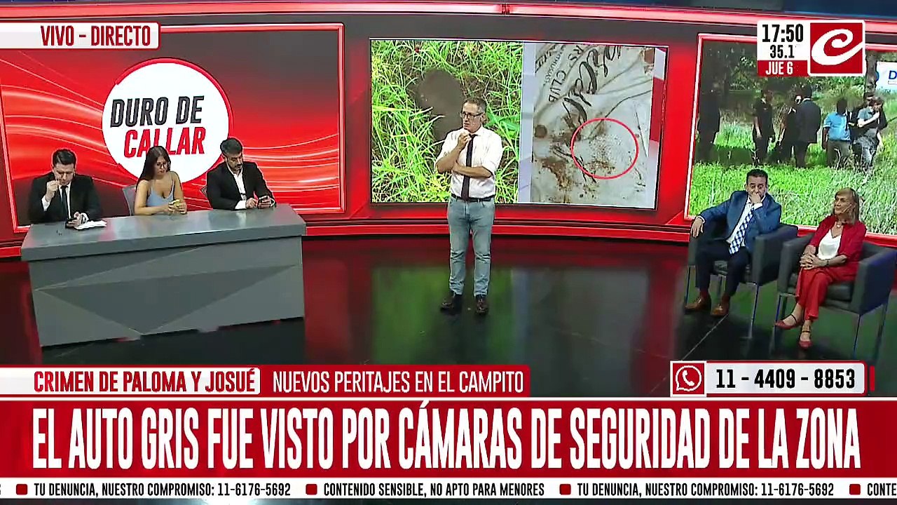 Paloma y Josué 2 nuevos peritajes en el campito