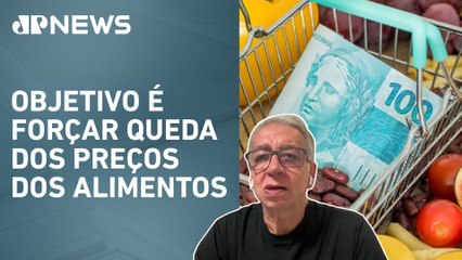 Governo federal zera tarifa de importação de itens como carne e café; Gilberto Braga analisa