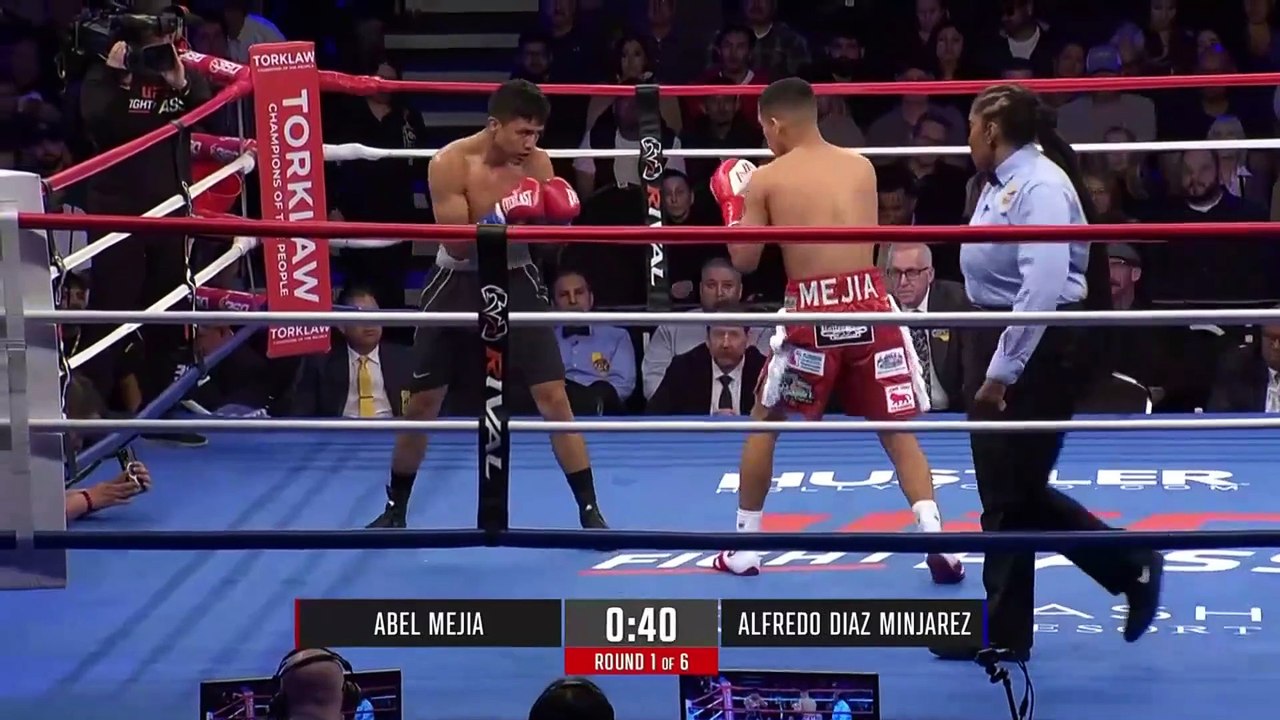 Abel Mejia vs Alfredo Diaz Minjarez