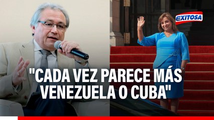 Exdefensor del Pueblo tras ataques de Boluarte a la prensa y la Fiscalía: "Cada vez parece más Venezuela o Cuba"