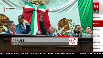 Pleno de Michoacán aprueba la reforma constitucional en materia de no reelección y nepotismo