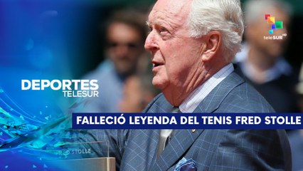 Falleció una de las leyendas del tenis australiano  Fred Stolle DEPORTES TELESUR 06-03-2025