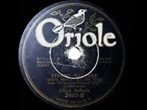 1933 Chick Bullock - Stormy Weather
