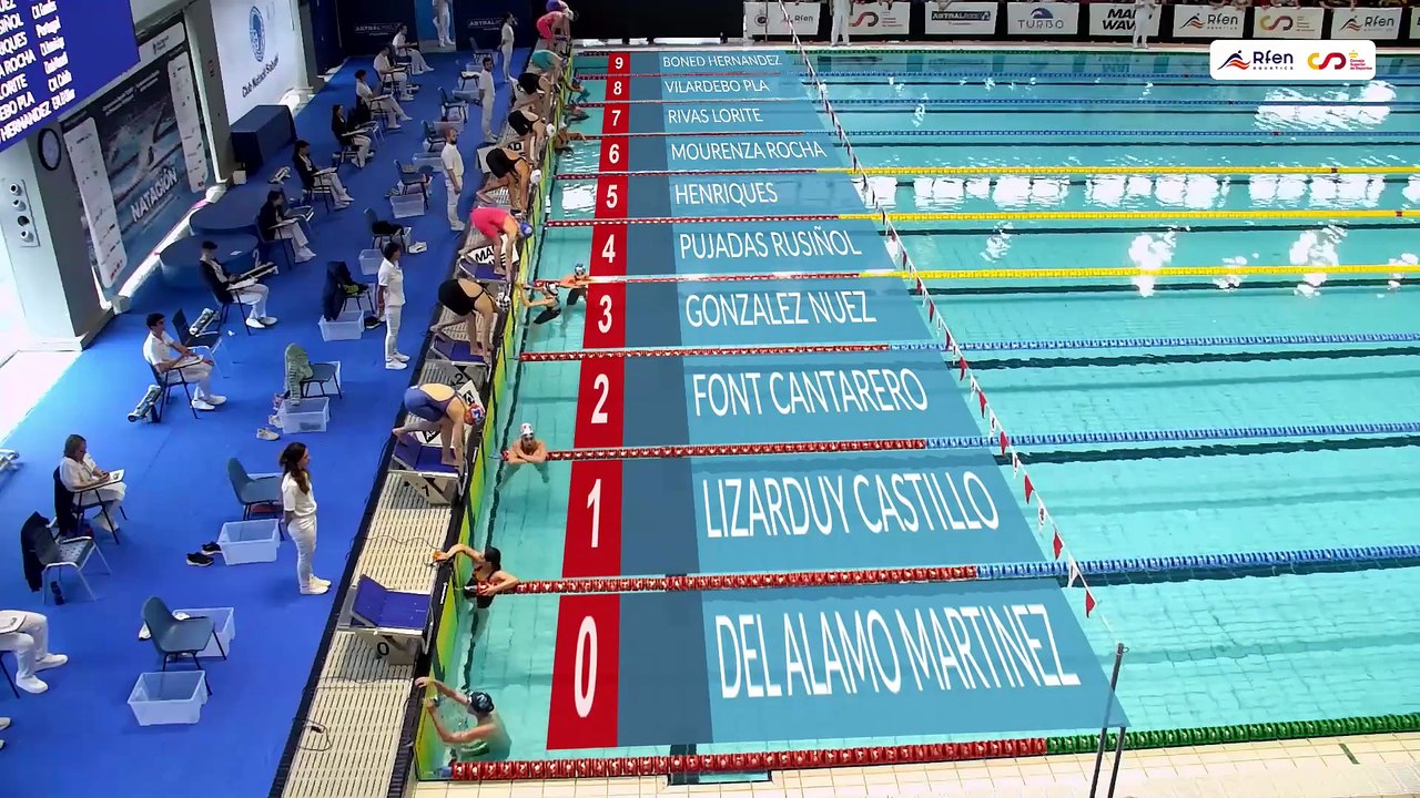 XXV CAMPEONATO DE ESPAÑA “OPEN” DE NATACIÓN ABSOLUTO PRIMAVERA P50 - ASTRALPOOL  XLI CAMPEONATO DE ESPAÑA DE NATACIÓN JUNIOR P50 - Sábado mañana