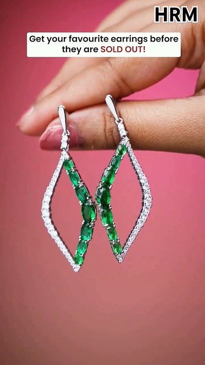 HRM 92.5 Silver Earrings(720P_HD)