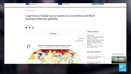 Cobertura de hielo marino global alcanzó un mínimo histórico