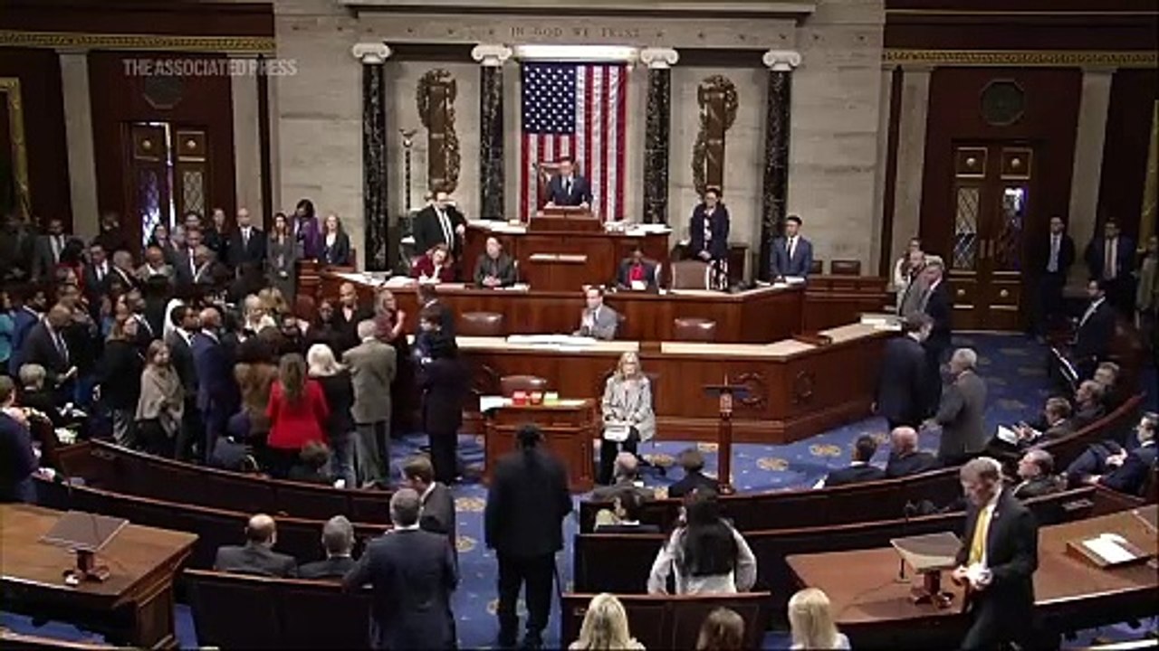 House censures Al Green for disrupting Trump's address to Congress