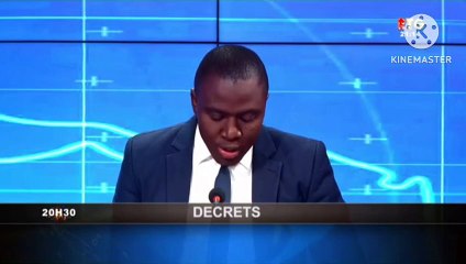 Décret du Président de la Transition générale mamady Doumbouya