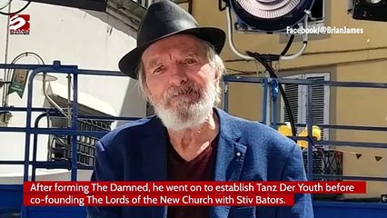Iconic The Damned guitarist Brian James dead aged 70