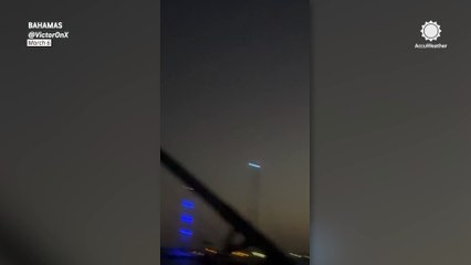 Watch: Debris rains through sky after SpaceX explosion