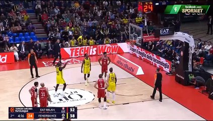 Milano 76-100 Fenerbahçe (GENİŞ ÖZET)