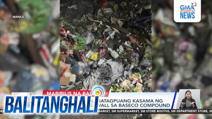 Patay na sanggol, natagpuang kasama ng mga basura sa seawall sa Baseco Compound | Balitanghali