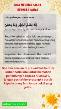 Doa Melihat Siapa Berniat Jahat di Belakang Mu #quotes