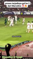 gol dan tidak gol moment terjadinya counter attack dan berbuah goll Marcelino#short
