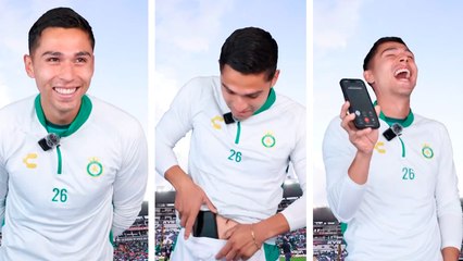 Chavita Reyes, jugador de León, se viraliza por tener su celular si saldo y esta fue su reacción