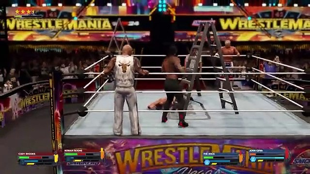 WrestleMania 41: The Rock & John Cena vs. Roman Reigns & Cody Rhodes – The Ultimate Dream Match! WWE