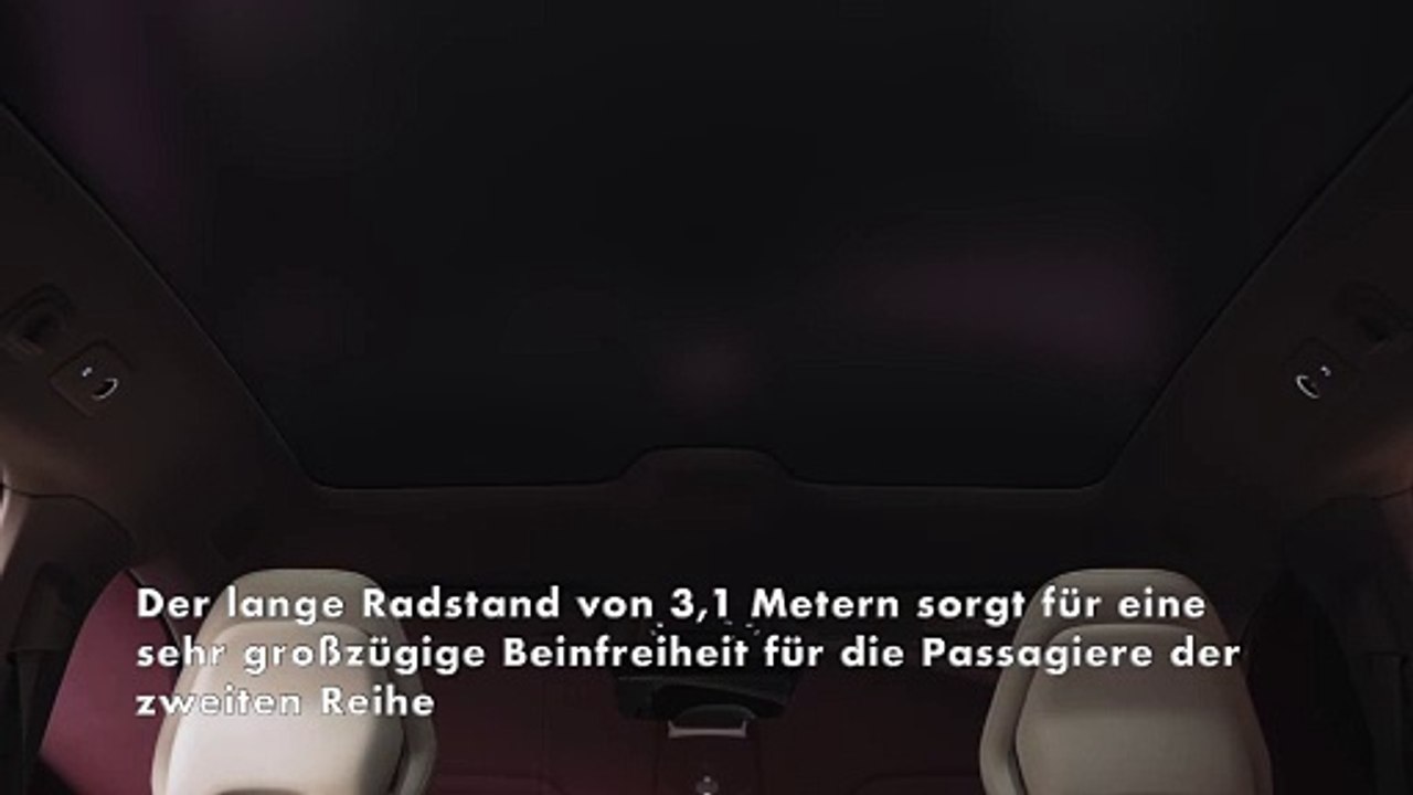 Der neue Volvo ES90 - Komfort und Funktionalität im gesamten Innenraum