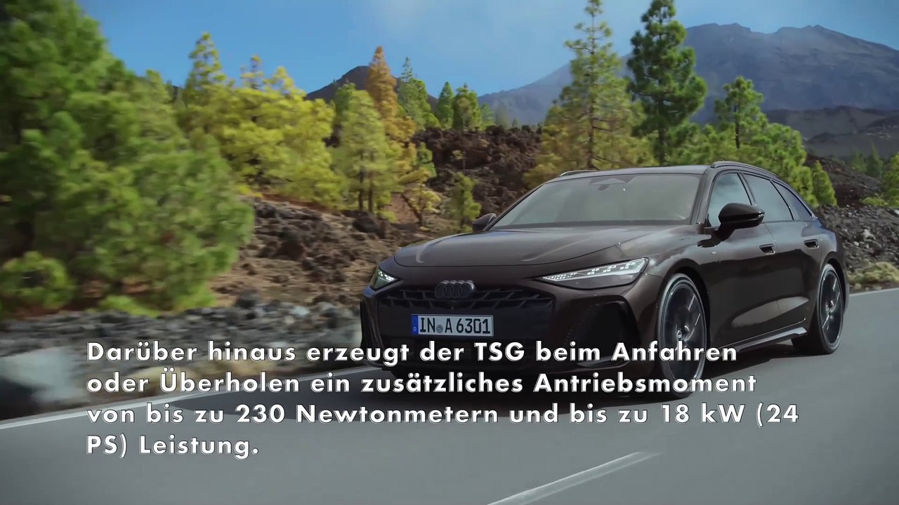 Der neue Audi A6 Avant - Sparsam und performant - Antriebe mit MHEV plus-Technologie