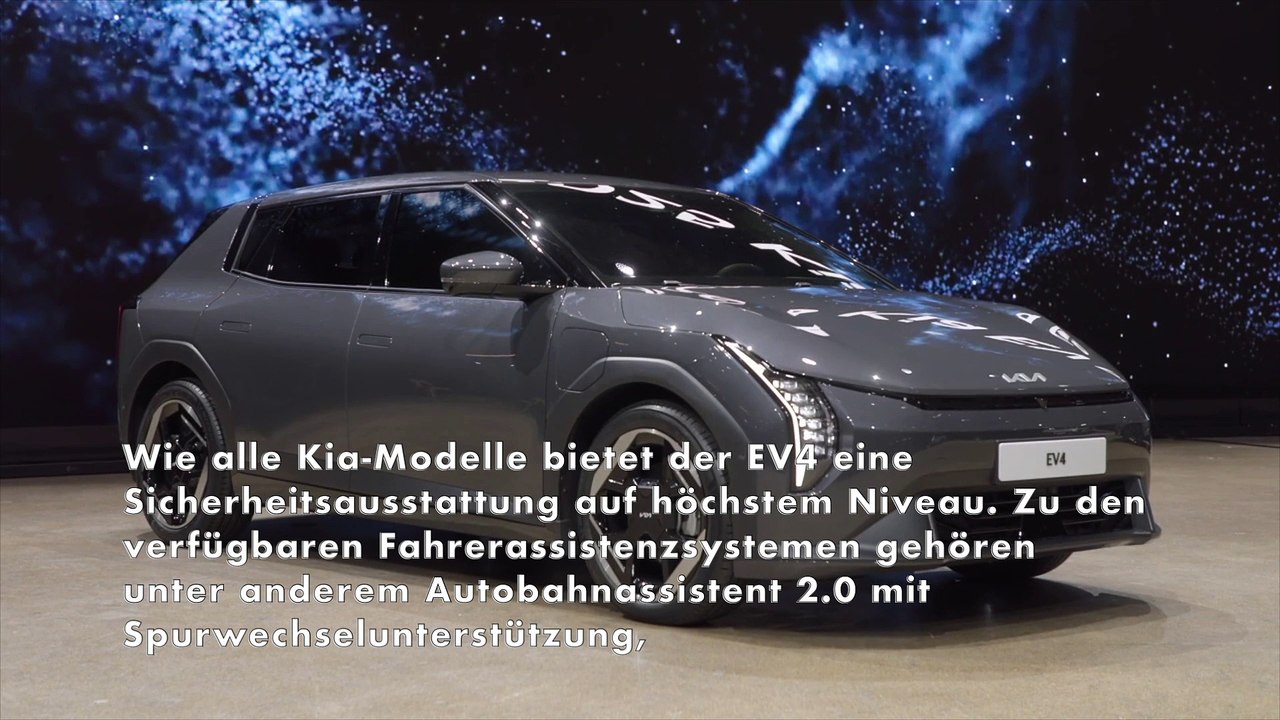 Kia komplettiert EV-Kernpalette - Kia EV4 - Fahrerunterstützung und Sicherheit