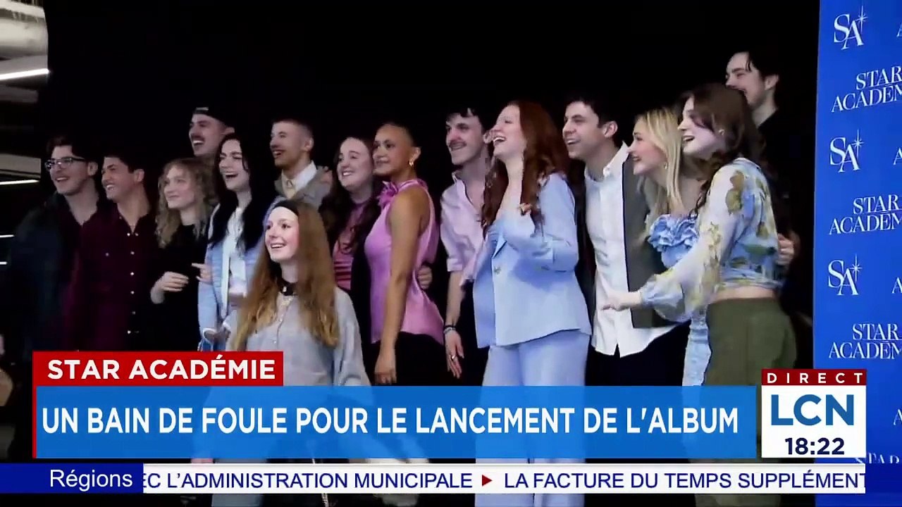 Sortie des academiciens de star ac quebec à MONTREAL pour rencontrer les fans 6mars2025