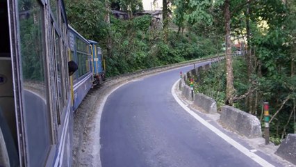 Train ride through Himalayan jungle