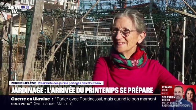C'est tellement agréable : Les jardiniers se préparent à l'arrivée du printemps