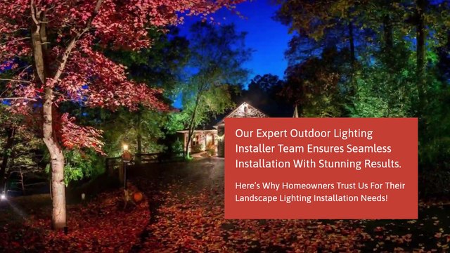 Outdoor Lighting Installer