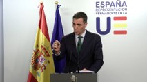 Sánchez se compromete con Europa al 2% del PIB en defensa antes de 2029