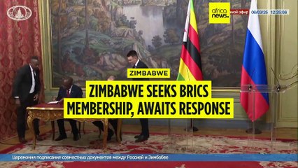 Zimbabwe seeks BRICS membership and awaits response