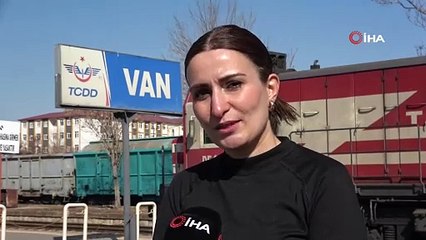 Zorlu coğrafyanın kadın makinisti takdir topluyor