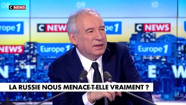 François Bayrou : la Russie «fait ce que d’autres pays ont fait à la fin des années 1930»