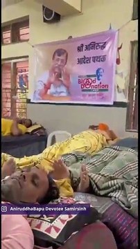 Mega Blood Donation Camp 2024 Sadguru Aniruddha Bapu