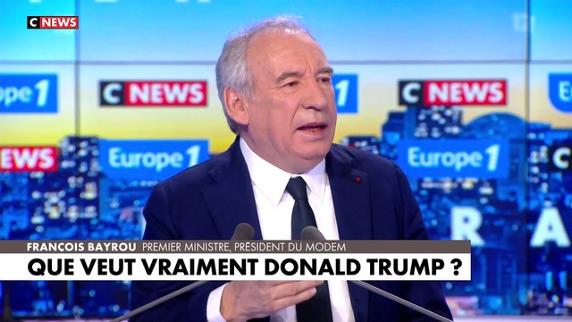 François Bayrou sur CNews : «Donald Trump déclare à l’Europe une guerre commerciale»