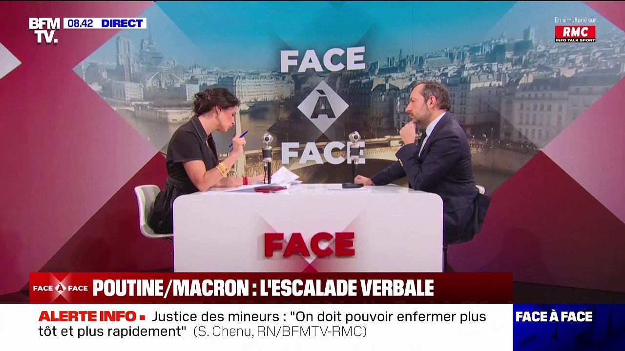 Sébastien Chenu (RN): "Emmanuel Macron est très changeant, ça reste une des grandes problématiques de la diplomatie française"