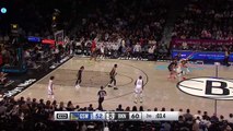 Curry drains buzzer-beating three from the logo