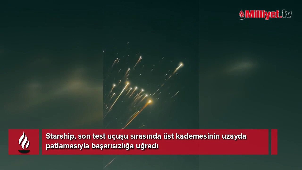 Yine olmadı Musk! Starship roketi uçuş sırasında patladı
