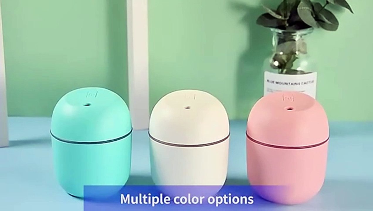 markatingIdeal for Home, Car, or Office Use Egg-Shaped USB Aroma Oil Diffuser & Humidifier
